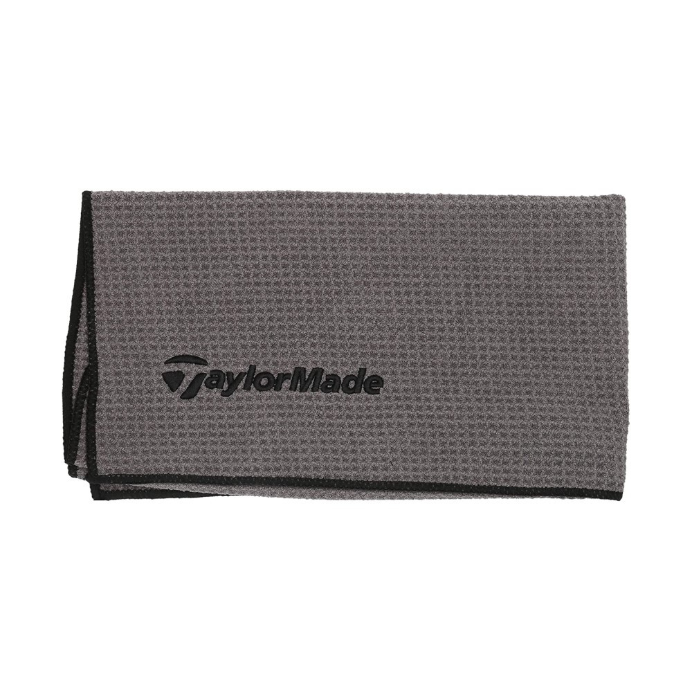 TaylorMade Golf Microfiber Cart Towel - Gray - Maple Hill Golf